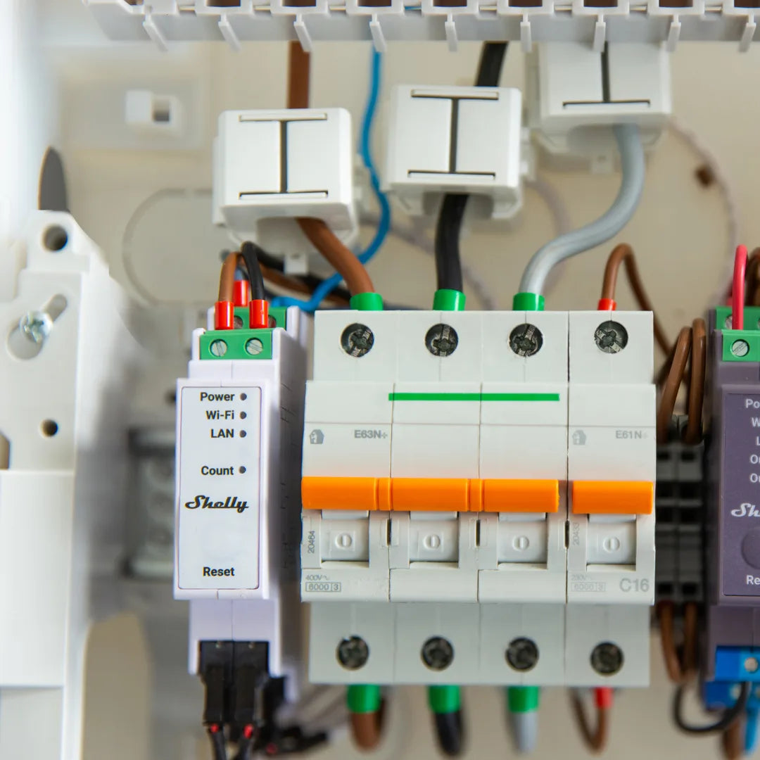 Shelly Pro 3EM installiert
