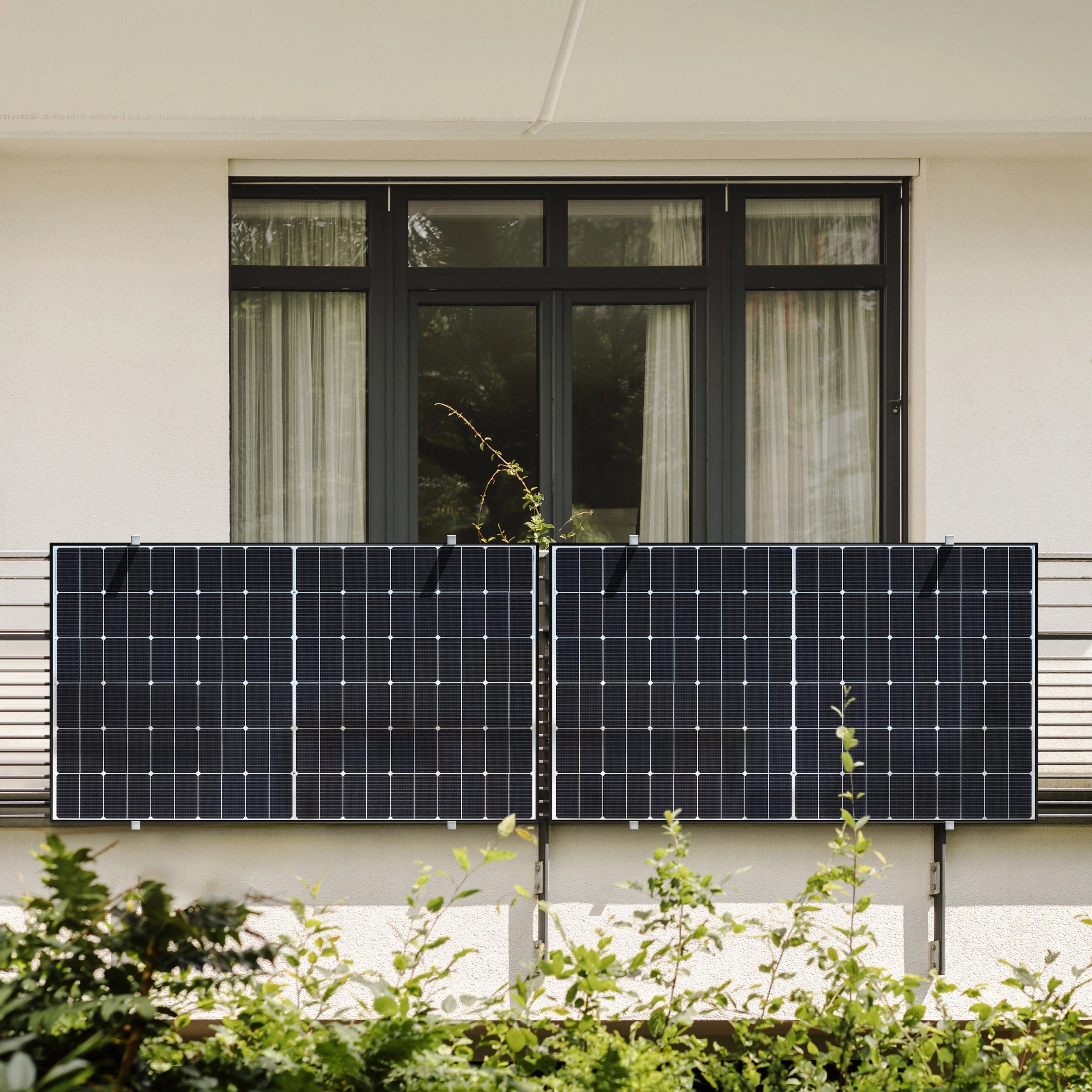 900 Watt bifaziales Balkonkraftwerk von Balkonstrom