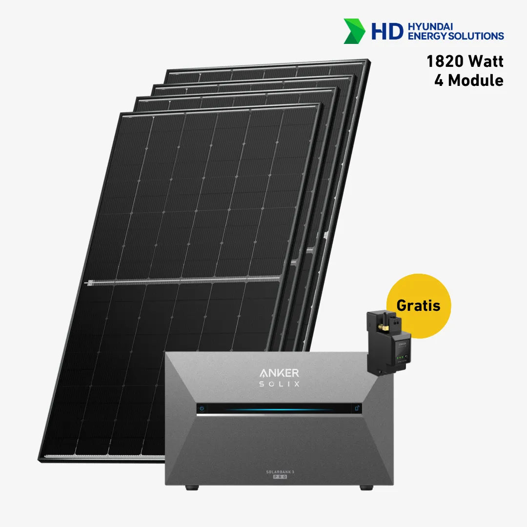 Basic 1820 bifazial Pro (mit Anker SOLIX Solarbank 3 E2700 Pro)