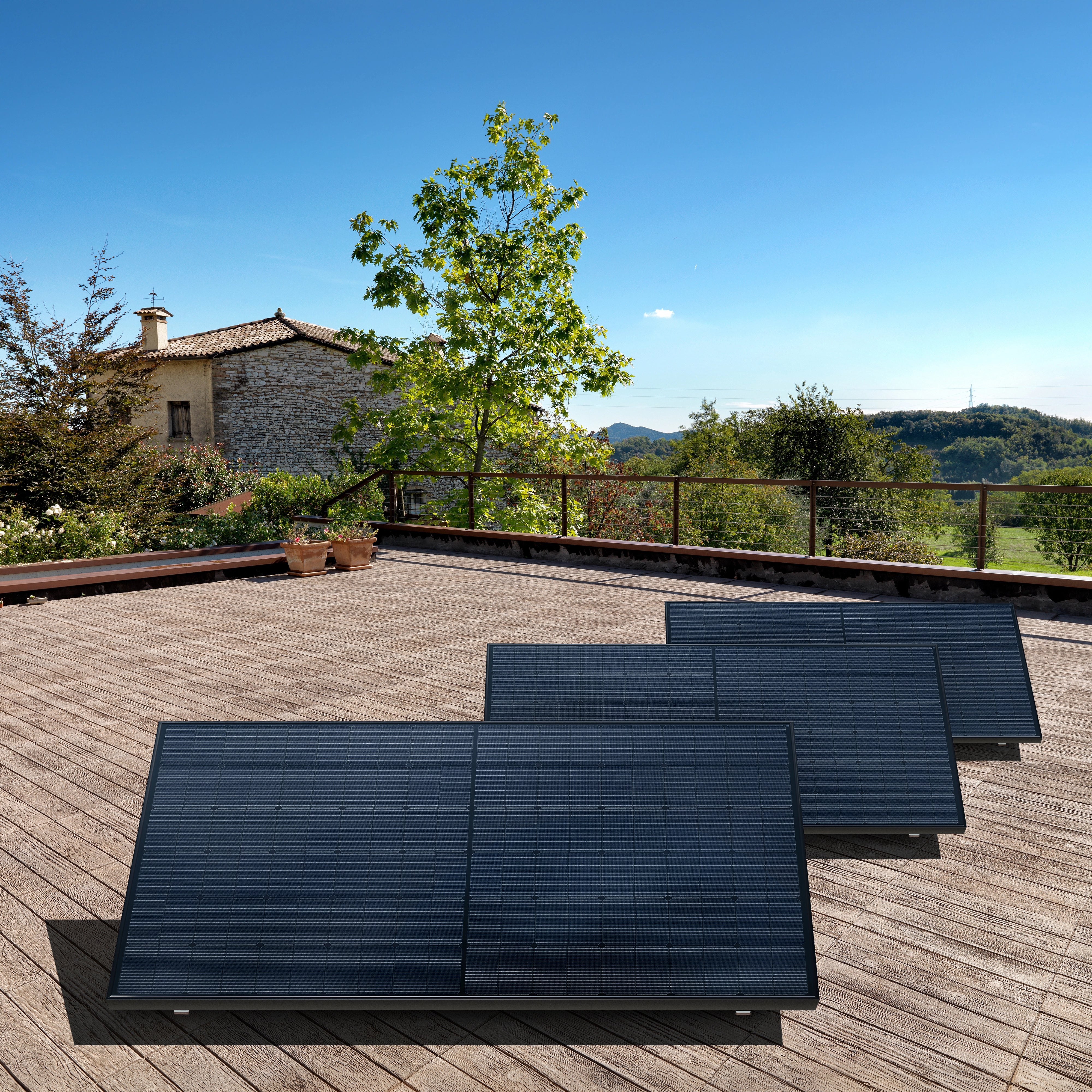 Premium Roof 1395 bifazial (Flachdach)