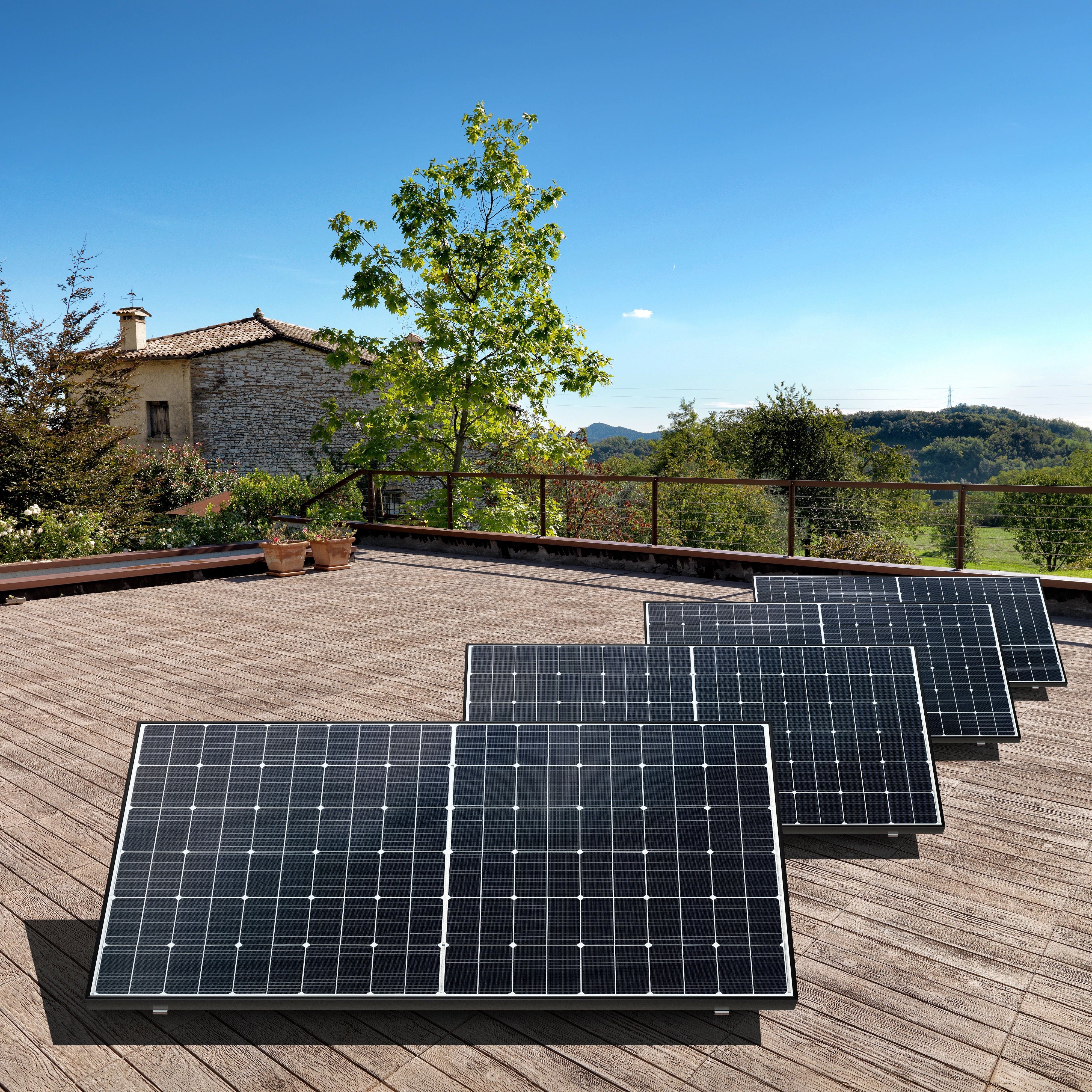 Basic Roof 1800 bifazial (Flachdach)