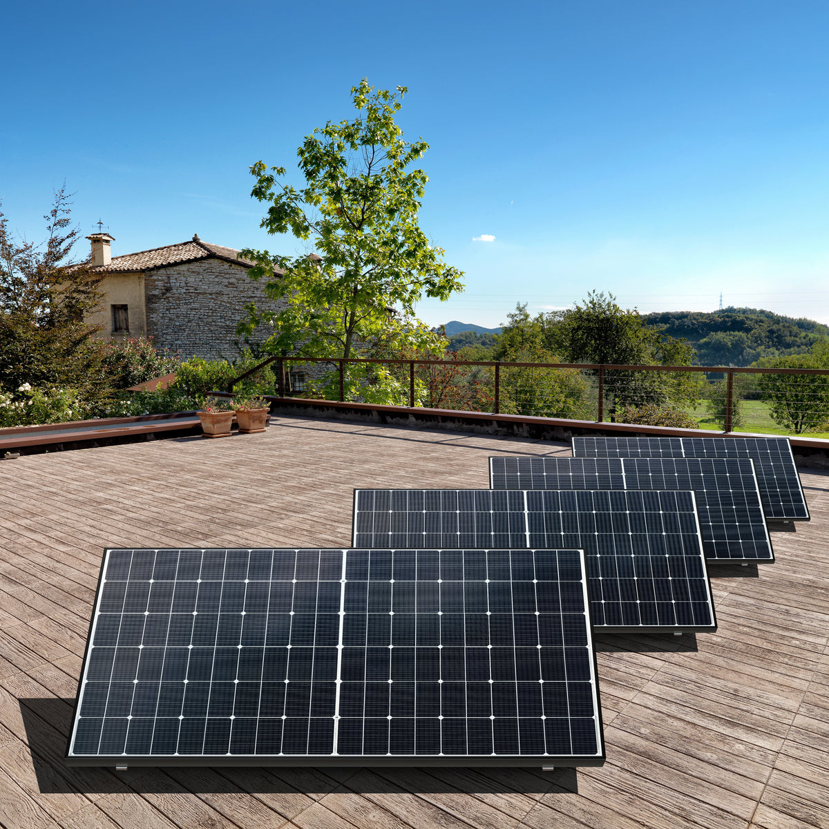 Basic Roof 1820 bifazial (Flachdach)