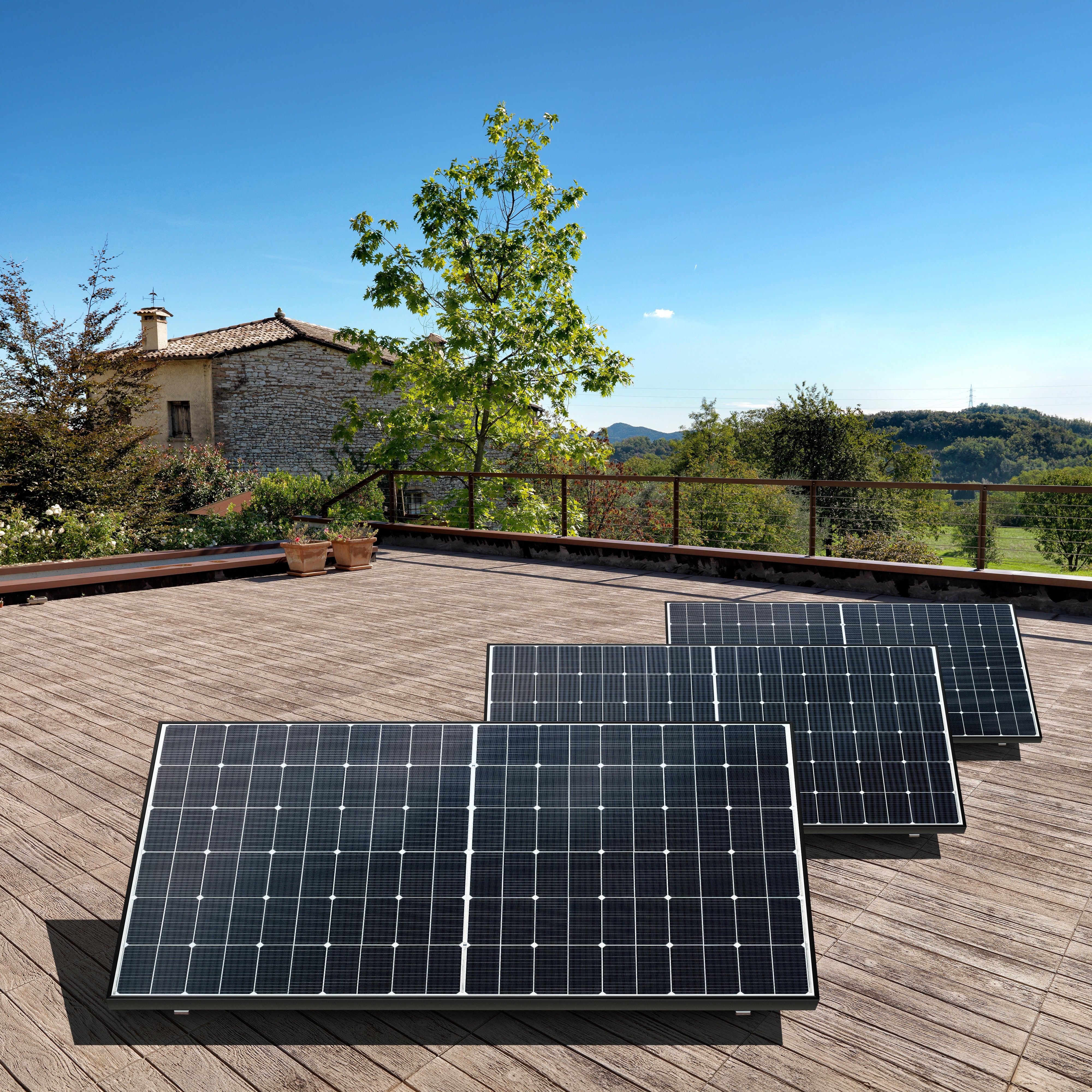 Basic Roof 1350 bifazial (Flachdach)
