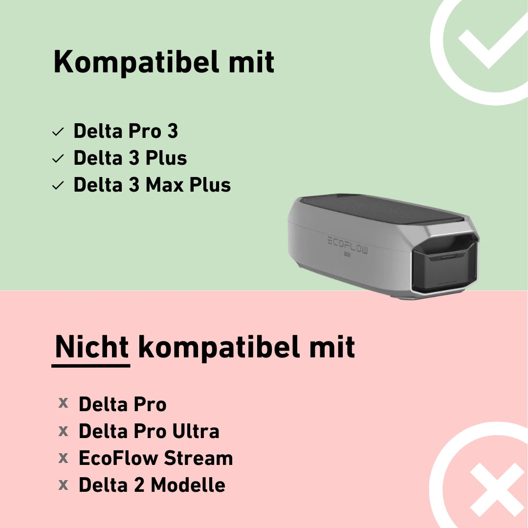 EcoFlow DELTA Pro 3 Zusatzbatterie