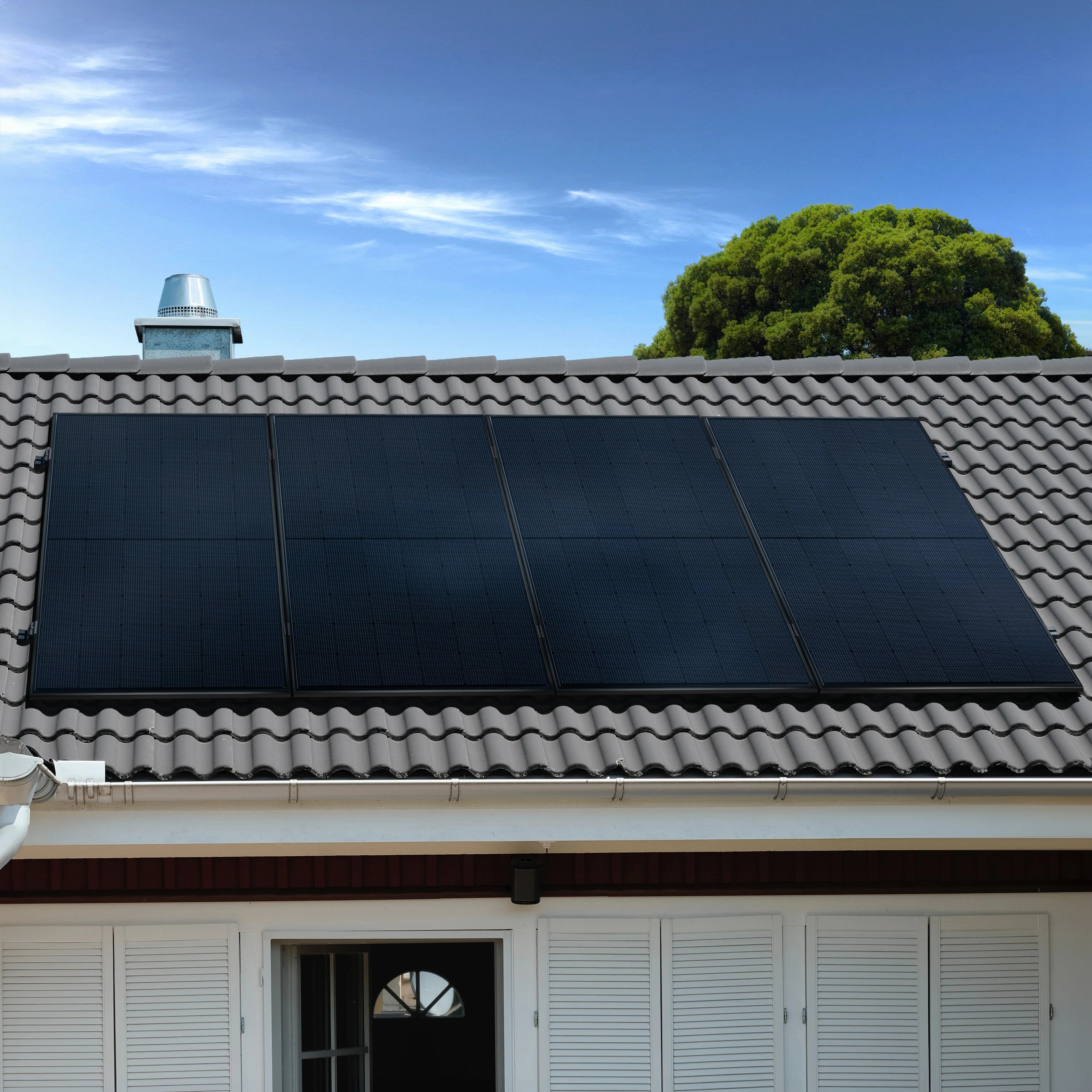 Premium Roof 1860 bifazial (Ziegeldach)