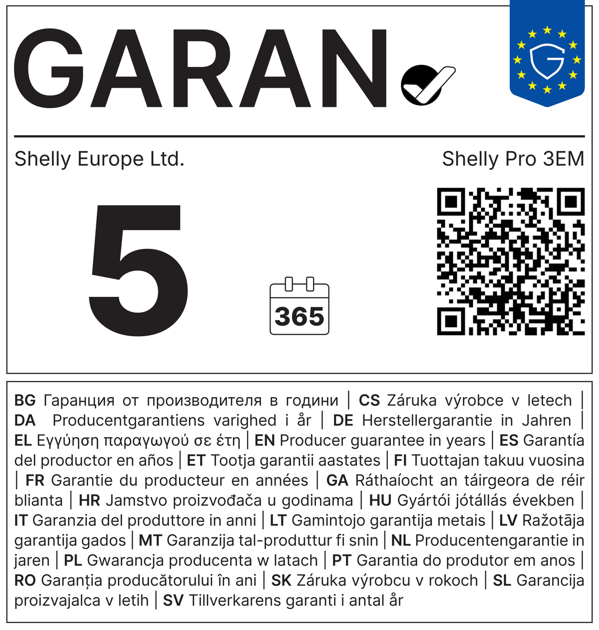 Shelly Pro 3EM (120A)