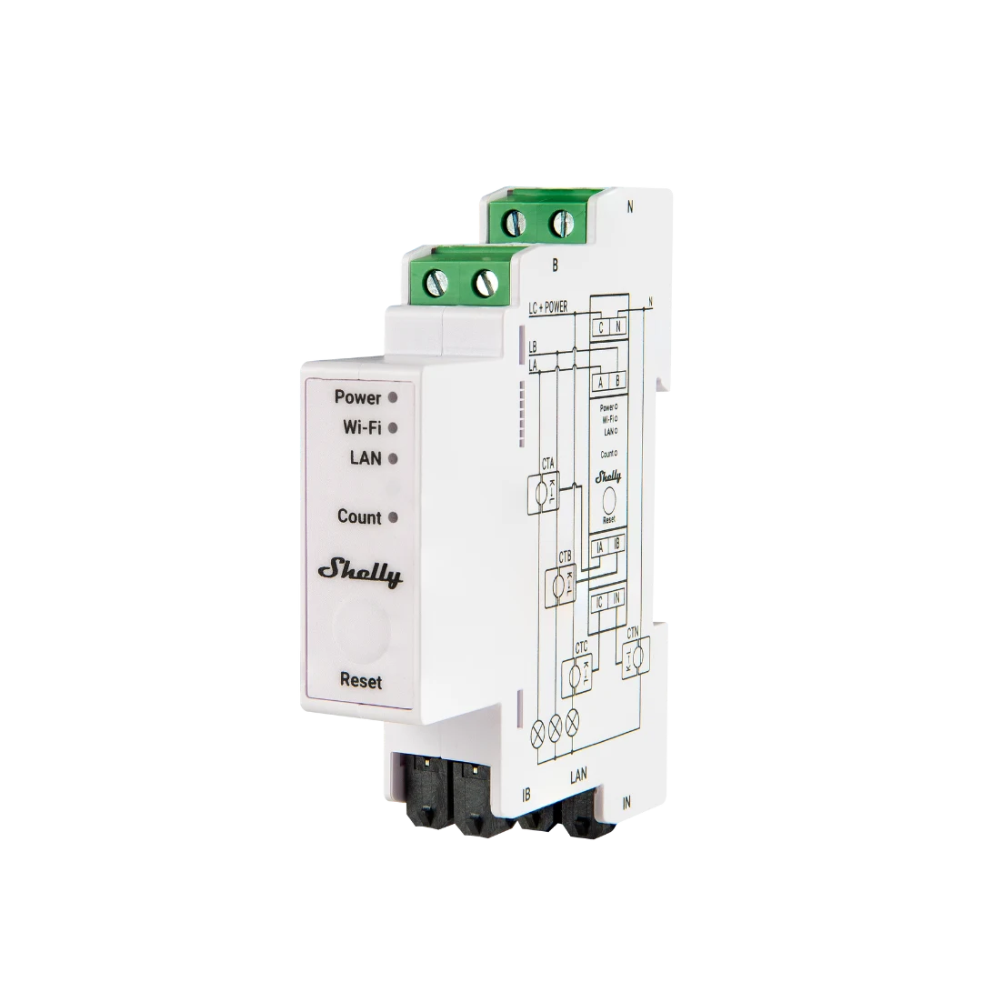 Shelly Pro 3EM (120A)