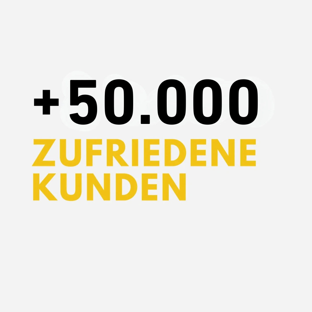 +50.000 Zufriedene Kunden 