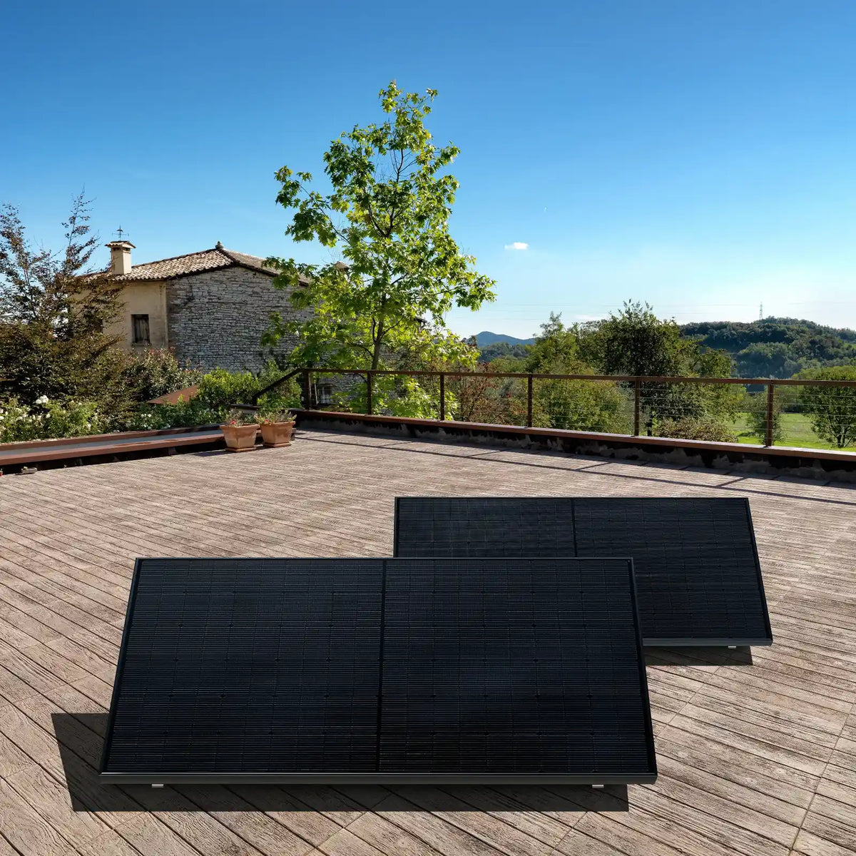 Max Roof 1000 bifazial (Flachdach)