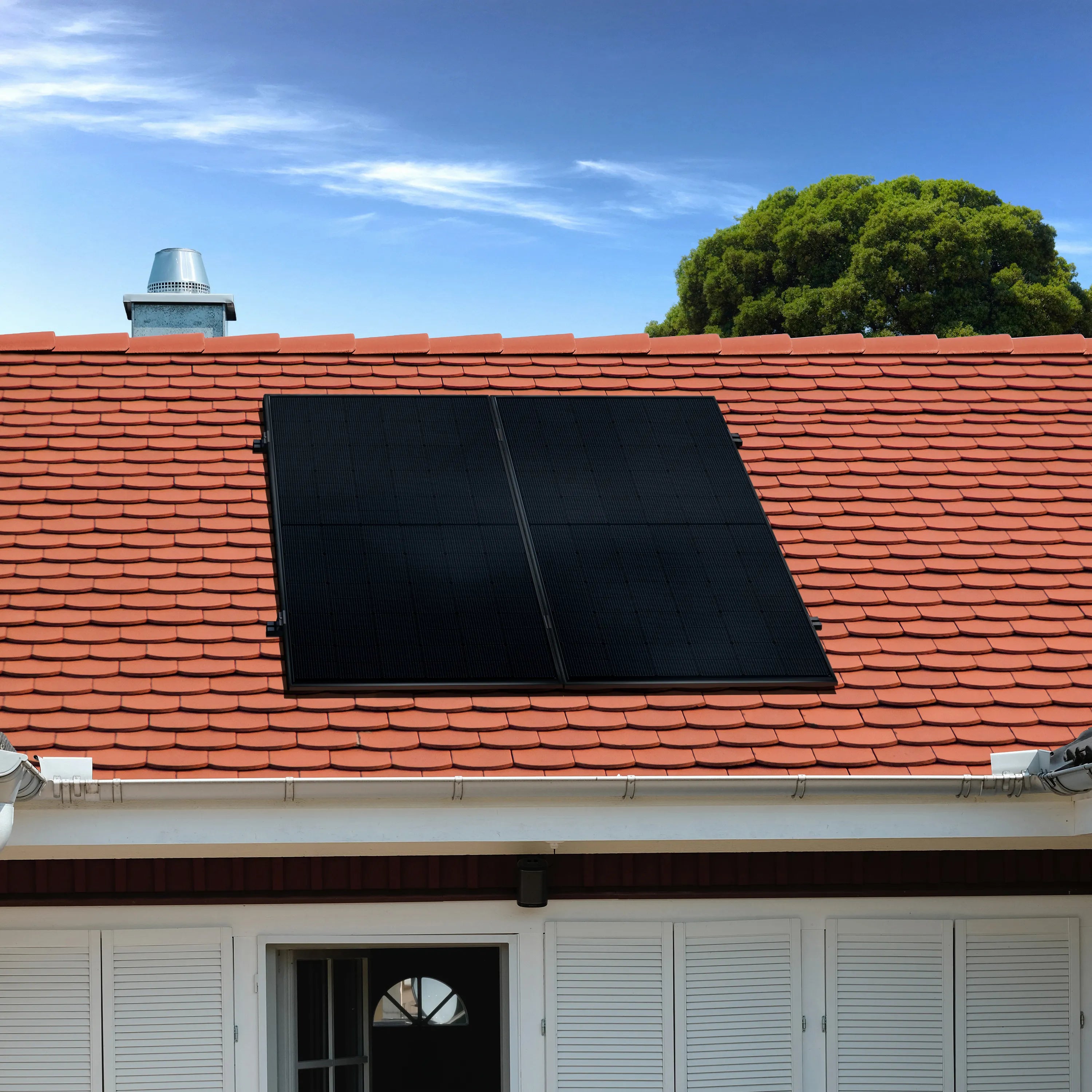 Max Roof 1000 bifazial (Biberschwanzdach)