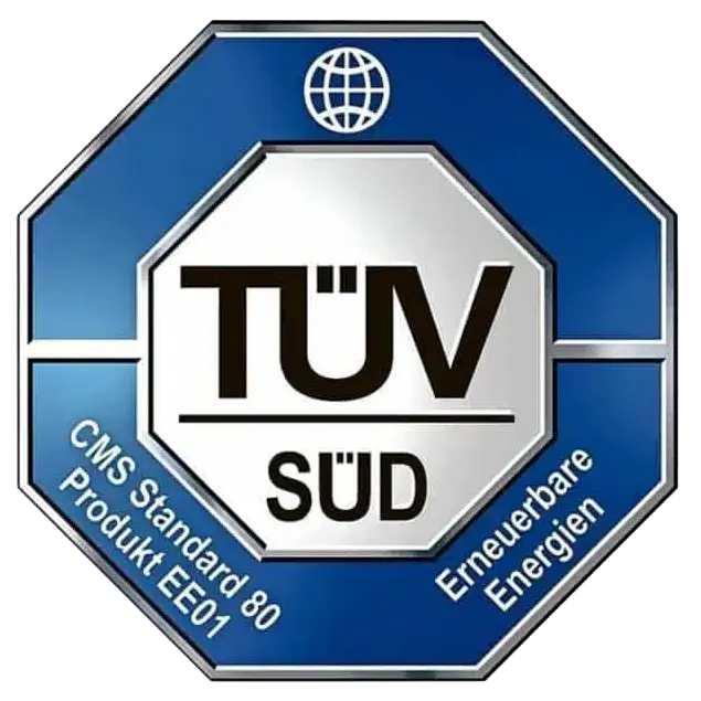 TÜV SÜD Siegel CMS Standard 80 Produkt EE01 Erneuerbare Energien